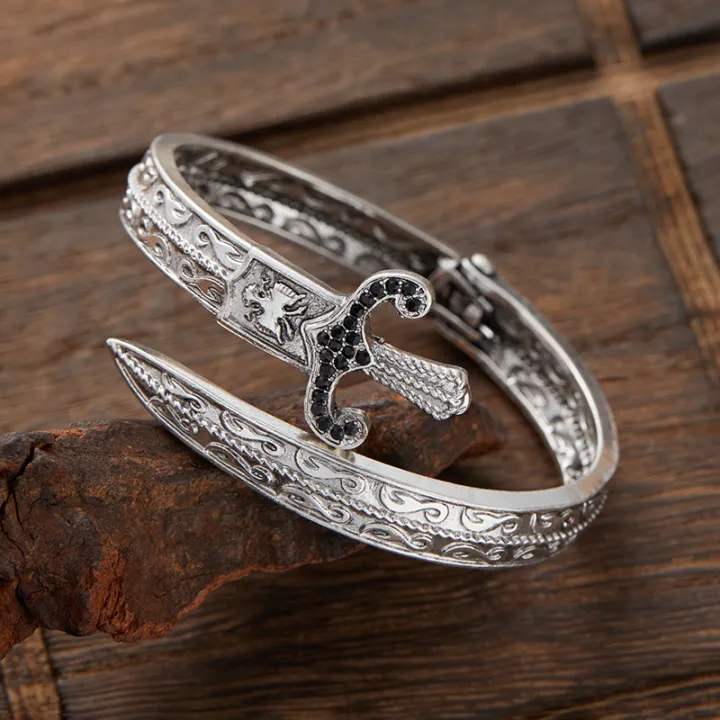 Retro%20Classic%20Creative%20Sword%20Shaped%20Bracelets%20for%20Men%20and%20Women%20Fashion%20Personality%20Exquisite%20Open%20Bracelets%20Party%20Jewelry%20%20-%20Image%202