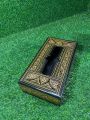 Wooden tissue box beautiful handmade nakshi work on box 10✖️6 inches large size new style tissue box. 