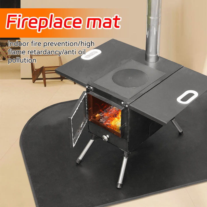 Fireproof Flame Fireplace Rug Retardant High Temperature Resistant ...