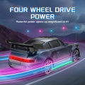 1/64 Scale Drift RC Car 2.4Ghz Desktop Mini Racing ESP Remote Contrl Car Model 4WD RC Vehicle Toys for Adults Children's . 