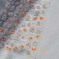 Bottled Bagged Stars Swimming Rings Rainbow Jellyfish Bubbles Stars Summer Ocean Self Adhesive Nail Art Sticker Manicure Decal.