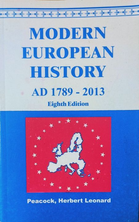 History of  Modern Europe 1789-2013 by H.L. Peacock (Author)