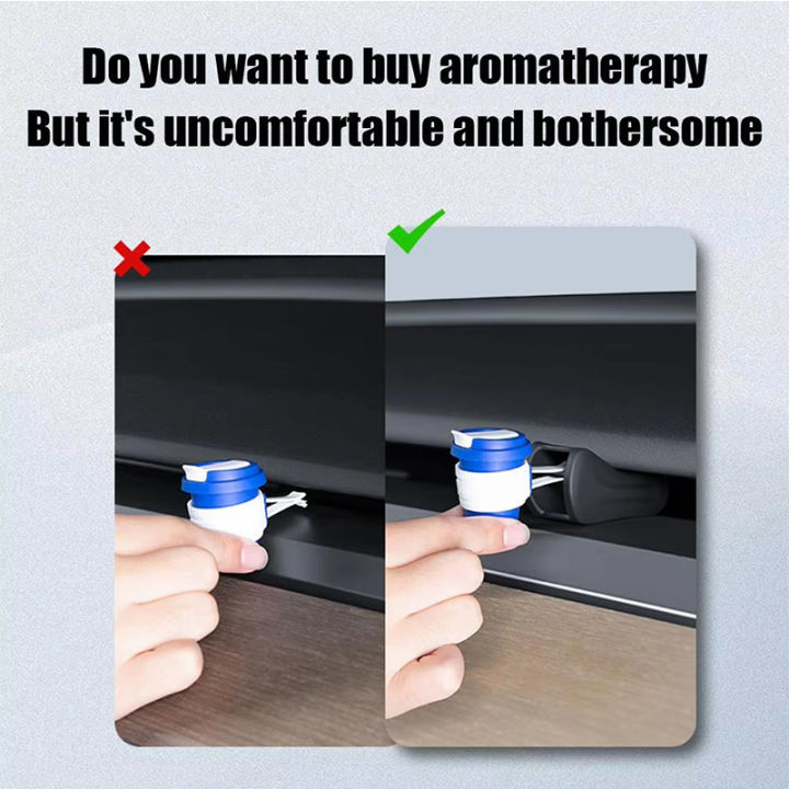 Air%20Outlet%20Aromatherapy%20Clip%20For%20Tesla%20All%20MODEL3/Y%20Black%20Plastic%20Air%20Freshener%20Adapter%20Bracket%20For%20Aromatherapy%20Decora%20Accessor%20-%20Image%205