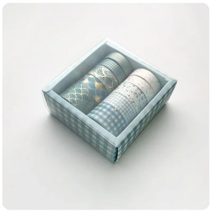 10%20Pcs/set%20Kawaii%20Various%20Options%20Adhesive%20Tape%20Masking%20Washi%20Tape%20Diy%20Scrapbooking%20Sticker%20Label%20Japanese%20Stationery%20-%20Image%205