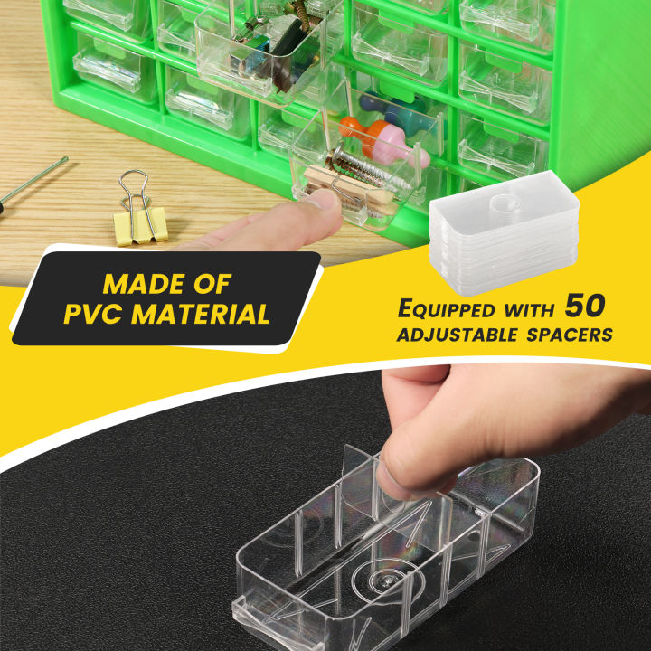 25%20Drawers%20Stackable%20Storage%20Cabinet%20Tool%20Parts%20Storage%20Clear%20Organizer%20with%20Drawers%20Table%20Drawer%20Organizer%20For%20Screw%20Nut%20Nails%20-%20Image%206