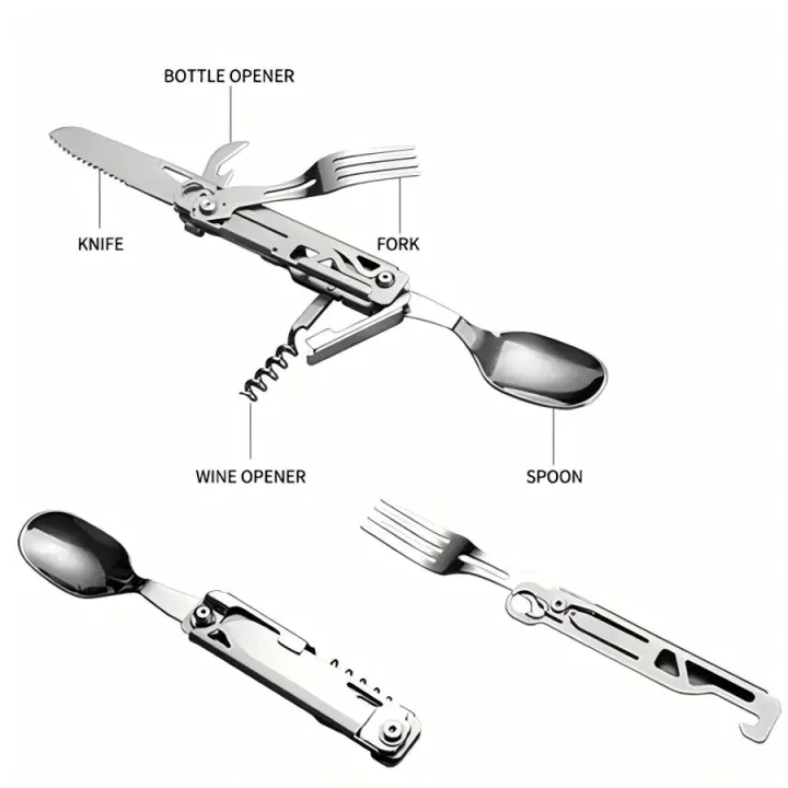 1%20pc%206%20in%201%20Multifunctional%20Cutlery%20Set%20Outdoor%20Tableware%20Camping%20Portable%20Meal%20Knife%20Fork%20Spoon%20Bottle%20Outdoor%20Camping%20Cookware%20-%20Image%202