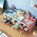 Small Desk Organizer With Drawer, Office Desktop Storage Box, Makeup Organizer, Business Card/Pen/Pencil/Mobile Phone/Stationery.
