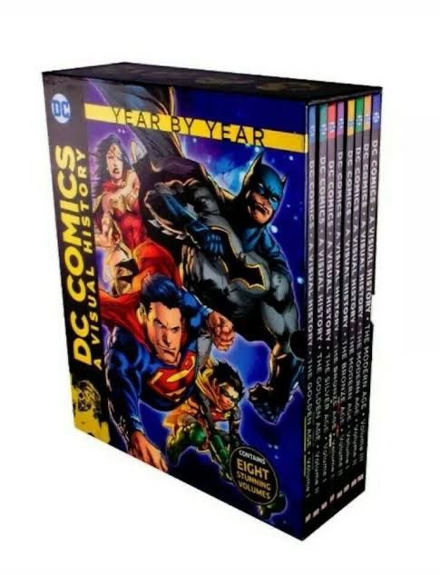 DC COMICS A VISUAL HISTORY