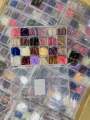 576 pcs nails with box ,reusable nails,24 different colours,beautiful fake nails. 