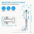 Foldable Desk Mobile Phone Holder Stand For IPhone IPad  Adjustable Desktop Tablet Holder Universal Table Cell Phone Stand. 