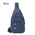 Men's Small Canvas Crossbody Chest Bag, Multifunctional Sling Bag For Outdoor Sports Travel Hiking Camping. 