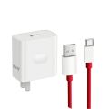 OnePlus SUPERVOOC 80W Power Adapter with Type-A to Type-C Cable(1 year replacement warranty).