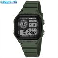 SYNOKE Digital Watches Men Sports Luminous Multifunction Waterproof Chrono Wristwatch Outdoor and Running Student Seven Light. 