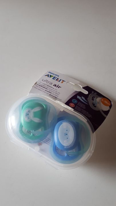 Philips%20Avent%206-18%20month%20Ultra%20Air%20Pacifier%0Afor%20sensitive%20skin%20of%20baby%20-%20Image%205