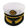 1 PC Fashion Navy Marine Captain Cap Embroidered Cap Navy Hat.