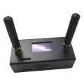 Latest Version Dual Duplex OLED MMDVM Hotspot WiFi Digital Voice Modem NXDN P25 Pistar DSTAR DMR Raspberry Pi + Case +16G card.