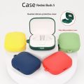 Redm buds 5 case clear soft silicone scratch-resistant with Hook for Redmi buds 5 pro earphone case. 