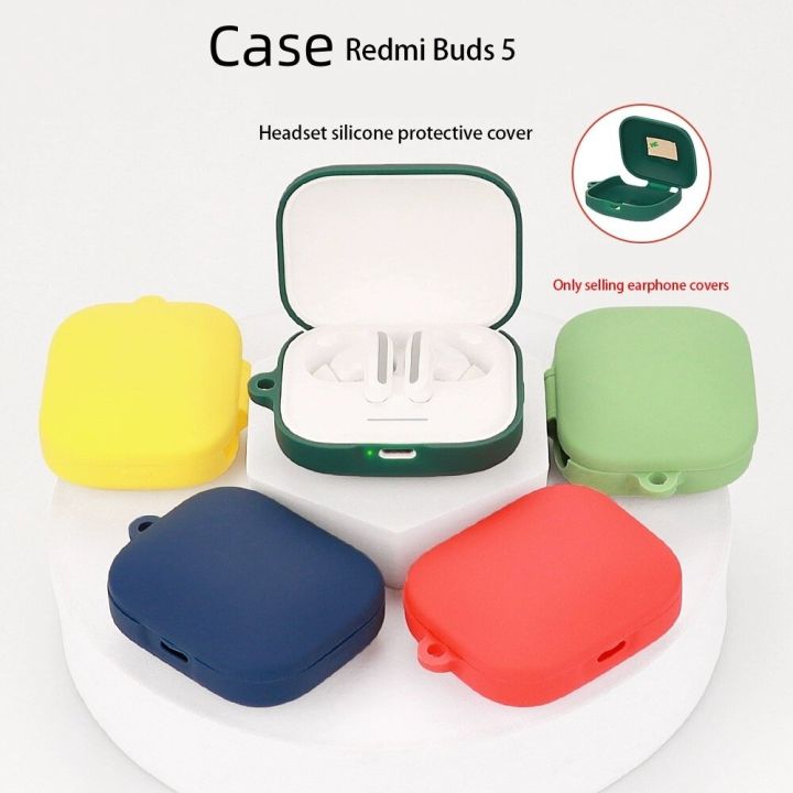 Redm%20buds%205%20case%20clear%20soft%20silicone%20scratch-resistant%20with%20Hook%20for%20Redmi%20buds%205%20pro%20earphone%20case%20-%20Image%202