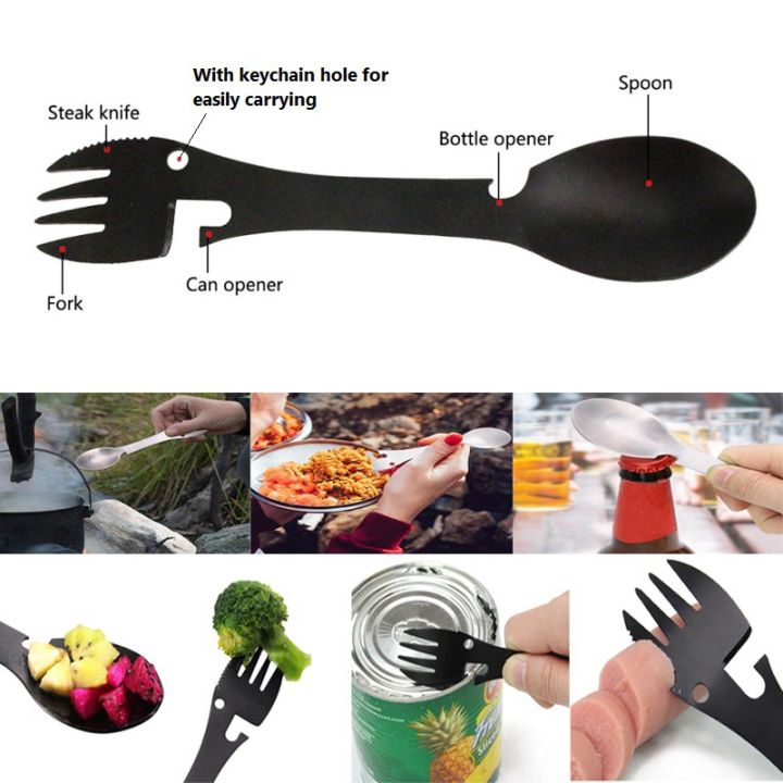 5-in-1%20Tactical%20Camping%20Spork%20Stainless%20Steel%20Spoon%20&%20Bottle%20Opener%20Fork%20&%20Knife%20Can%20Opener%20Camping%20Utensils%20for%20Outdoor%20Hiking%20-%20Image%202