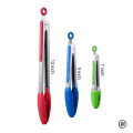 Choose Your Perfect Tongs: 7" (Precise) / 9" (All-Purpose) / 12" (BBQ) - All with Silicone Tips & Lock. 