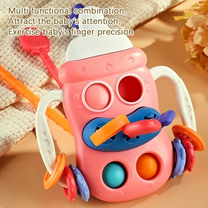Baby%20Bottle%20Cheer%20Baby%20Early%20Education%20Training%20Fun%20Finger%20Press%20Grip%20Stretchable%20Grip%20Training%20Twitch%20Soft%20Glue%20Soothing%20Toy%20-%20Image%203