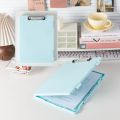 Multi functional A4 folder clamp storage box, writing pad, large capacity writing storage integrated document board clamp folder. 
