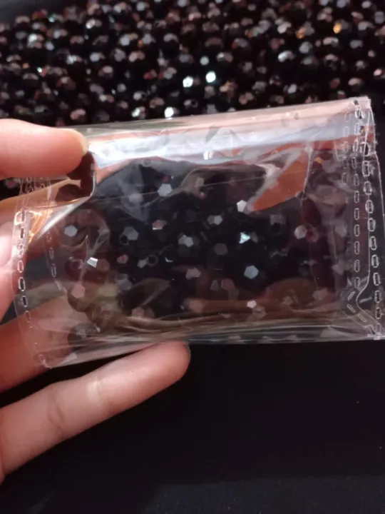 100%20Pcs%207~8mm%20Black%20Crystal%20Faceted%20Plastic%20Beads%20For%20bag%20making,%20Jewelry%20Making%20DIY%20Bracelet%20Necklace%20Earrings%20Crafting%20Embroidery%20etc%20-%20Image%205