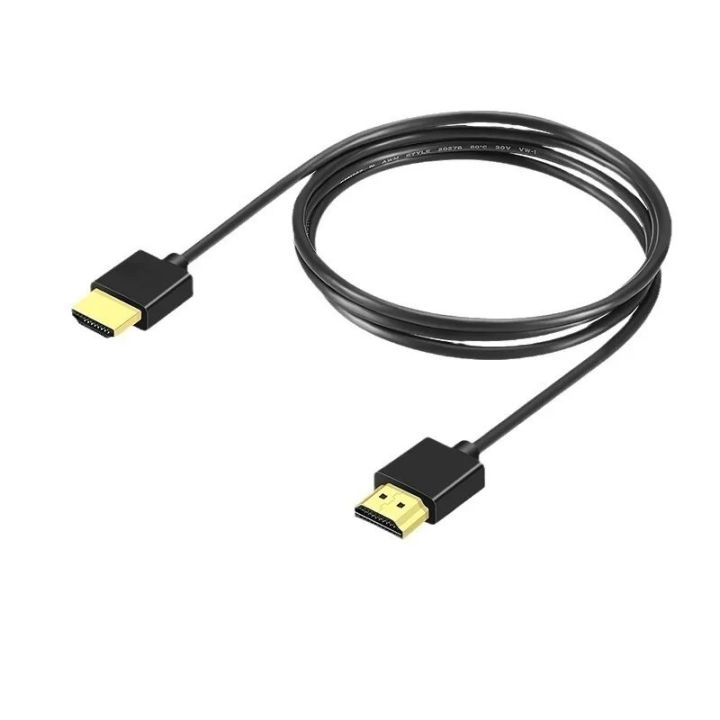 Ultra%20Thin%20HDTV%20Cable%20OD%203.2mm%204K@60hz%20Light-weight%20Portable%201FT%20Short%20Thin%20Flexible%20Thin%20HDMI%202.0%20Coiled%20-%20Image%207