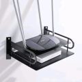 WIFI Router Stand Wall Mounted/ONU Stand/TV Box or Set Top Box Stand With Black Color.