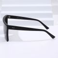 European and American Trendy Large Frame One-piece Sunglasses 2024 New Men and Women Street Photography Driving Sunglasses Retro.