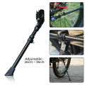 1pc Adjustable Bicycle Kickstand 26-36cm Mountain Bike MTB Aluminum Side Rear Kick Stand Solid and Reliable Accessories. 