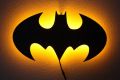 Wooden Batman Logo LED Wall Lamp/ SILHOUTTE - Bat Cave Night Light for Comic Lovers | Kids Room & Gaming Setup LED WALL Decor | Gift for DC Fans (Trendy 3D Wooden LED Lamp)------BY ------ InsideDecors (ID). 