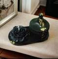Pack of 3beautiful jewelry box,tray with gold touch,Decoration Pieces For Home, 3 PCs. Decoration Pieces, Decoration Items For Home, Home Decoration Set. Home Decor Set. Fancy Decoration Pieces, Fancy Decoration Items. Decoration Pieces For Room Decor. 