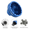 MUQZI Centerlock Rotor Lockring Tool Bike 44mm 16-Notch Bottom Bracket Removal Socket Wrench. 