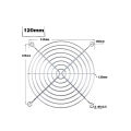 120mm x 120mm 90mm x 90mm 80mm x 80mm Metal Fan Guard With Screw For Computer Case Fans.