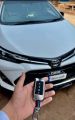 Toyota Corolla Grande Metal Key/Remote Cover with Key Chain Premium Quality Imported. 