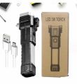 super Powerful 2-in-1 3000mah Emergency Flashlight & Charging Bank Waterproof LED Powerful Torch 1KM Range Torch Light High Power Long Distance 1 km,1000 Meter Long Range, 3300 mAh / High Battery Back up Water Resistance Rechargeable Led. 