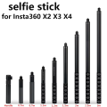 Metal Invisible Extended Edition Selfie Stick Scalable Monopod for Insta360 X3 X4 X5 Accessories for Action 5 4 Stick.