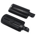 Motorcycles1-1/4" Bars Highway FootPegs Mount Clamp Footrest Pedal moto accessories For Harley Street Glide Road King Electra. 