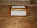 Antique Handcrafted Decorative Wooden Napkin Holder Tissue Holder Stand for Dining Table Restaurant. 