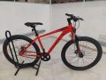24 inchi 1 Speed Non Gear Cycle With Suspension Lockout fork High Rim Coloring Fat Spoke With Shimano Parts.