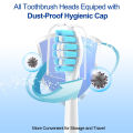 8Pack Replacement Toothbrush Heads Compatible with Phlps Soni  care Replacement Heads, Sonicare Replacement Brush Head,White. 