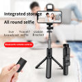 FGCLSY New Tripod for Smartphone Camera,Stand with Bluetooth shutter and light,Wireless Selfie Stick brackets with Phone Holder. 