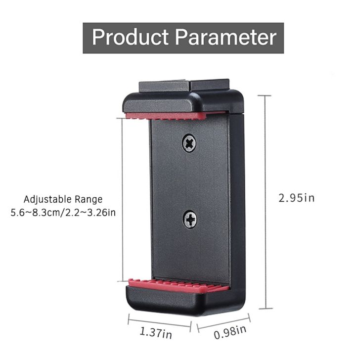 Ulanzi%20St07%20Phone%20Holder,%20Spring-Type%20Mobile%20Phone%20Holder%20with%20Cold%20Shoe,%201/4%20Thread%20to%20Connect%20to%20a%20Tripod,%20Microphone%20for%20Vlog.%20-%20Image%2010