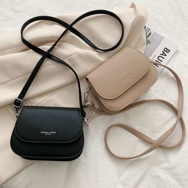 Trendy%20Saddle%20Shoulder%20Bag%20Women%20PU%20Leather%20Crossbody%20Bag%20Simple%20Solid%20Color%20Flap%20Messenger%20Bag%20Fashion%20Handbags%20Pouch%20-%20Image%202