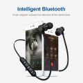 Magnetic Wireless Headphones Bluetooth 5.2 Neckband Earbuds Waterproof for Sports with Clear Mic. 