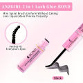 SEXYSHEEP Lash Glue Bond and Seal Long Lasting Strong Hold 2 in 1 Cluster Eyelash Glue for DIY Lash Extensions. 