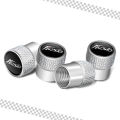 4Pcs/set Car Wheel Tire Valve Caps Air Stem Cover Dustproof Waterproof Decor For Ford Fiesta Emblem Auto Styling Tyre Accessories. 