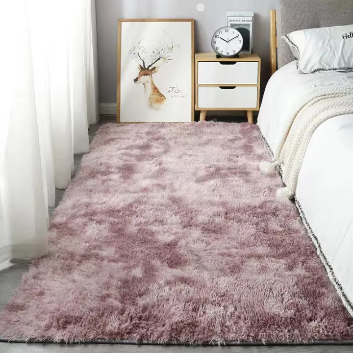 VIKAMA%20Silk%20Wool%20Fluffy%20Shaggy%20Bedroom%20Area%20Shaggy%20Non-Slip%20Rugs,%20Machine%20Washable%20Soft%20Shaggy%20Rugs%20Modern%20Soft%20Plush%20Rugs%20-%20Image%204
