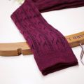 Ladies Women Knitted Thigh-High over the Knee Socks Solid Color Winter Long Stockings Women Girls Warm Hosiery Socks Gifts. 